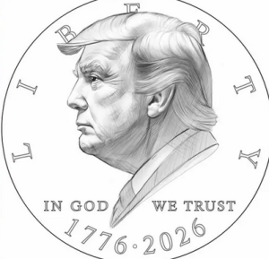 Koin Emas Wajah Donald Trump Di Setujui Komisi Seni AS