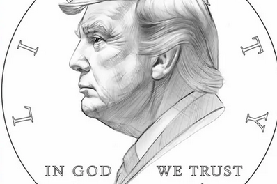 Koin Emas Wajah Donald Trump Di Setujui Komisi Seni AS