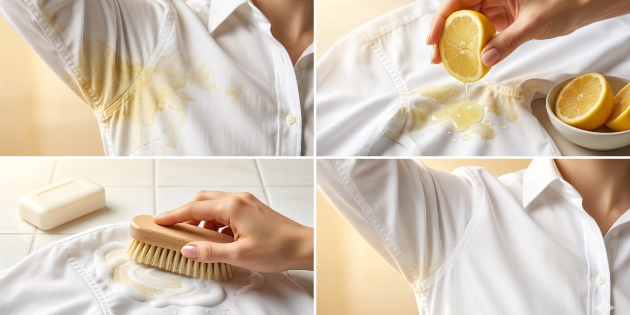 Cara Hilangkan Noda Kuning Deodoran Pakai Lemon Dan Garam