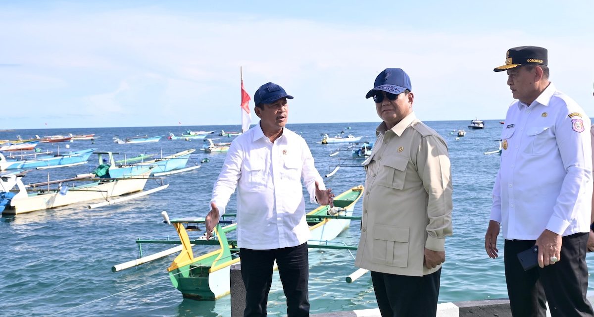Prabowo Subianto Tinjau Gorontalo, Janjikan Ribuan Kapal Ikan