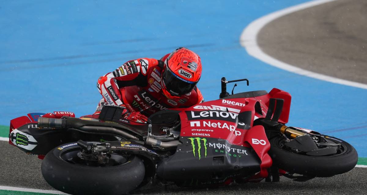 Marc Marquez Kehilangan Podium Di GP Catalunya Akibat Crash