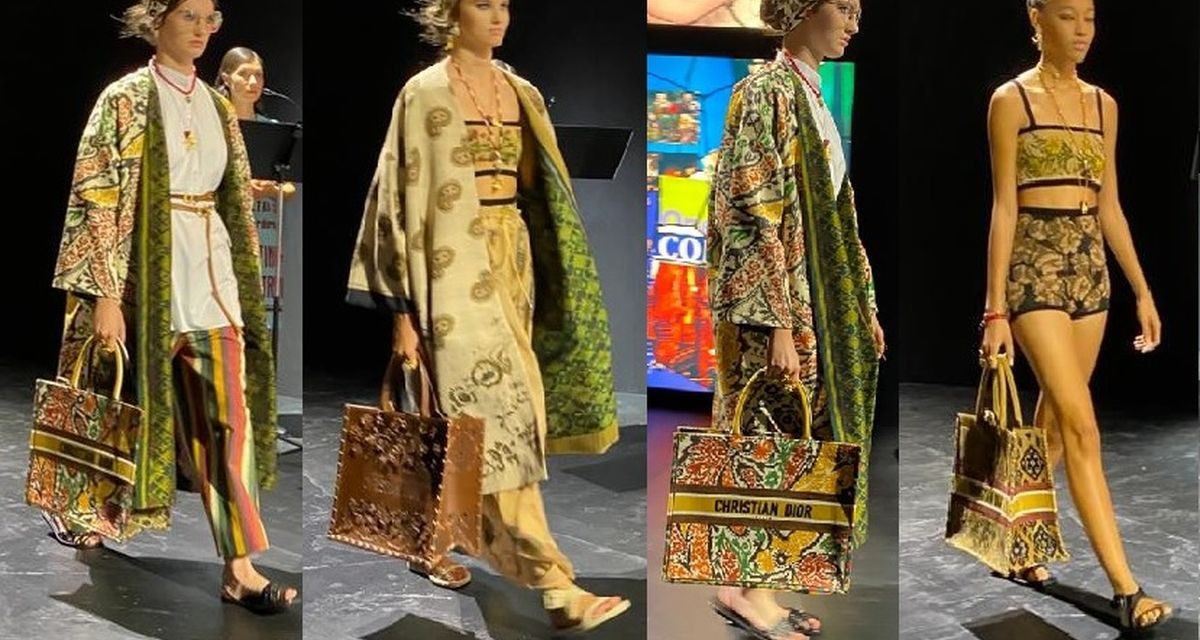 Tenun Ikat Tradisional Indonesia Pukau Pengamat Fashion Di Paris