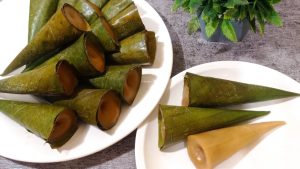 Kue Pasung Khas Banten: Kuliner Berbentuk Kerucut Daun Pisang