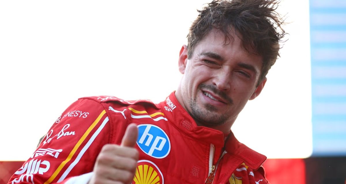 Charles Leclerc Jinakkan Trek Basah Demi Amankan Pole Position