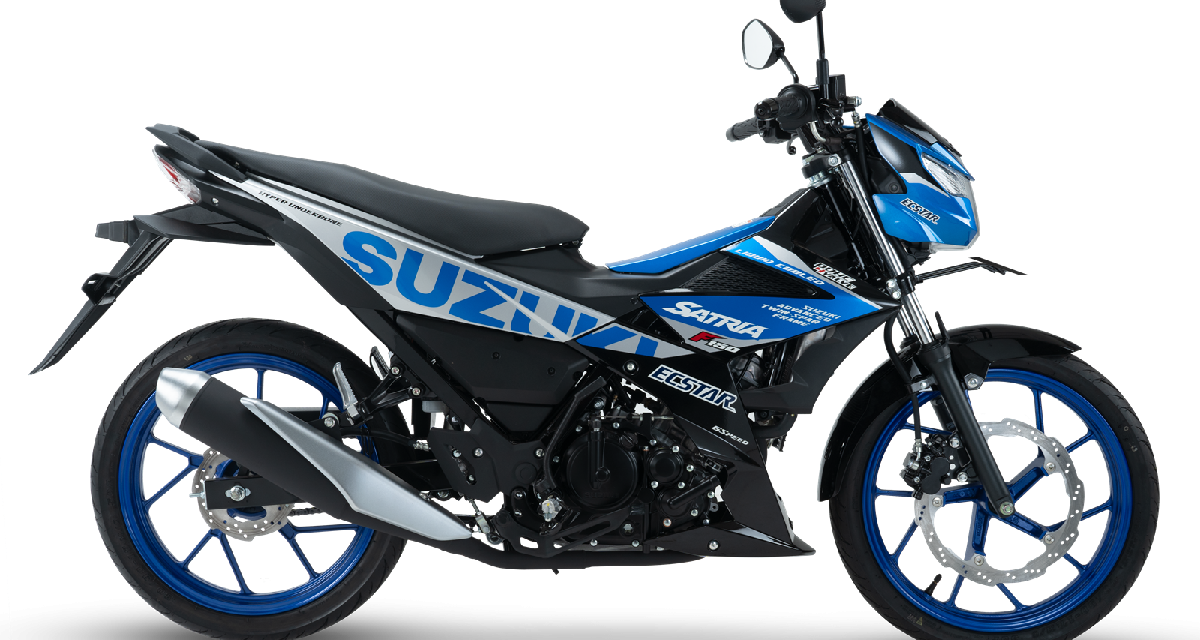 Suzuki Satria F150 Dapat Penyegaran Pilihan Warna Daring Blue