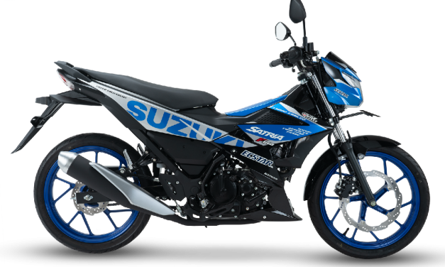 Suzuki Satria F150 Dapat Penyegaran Pilihan Warna Daring Blue