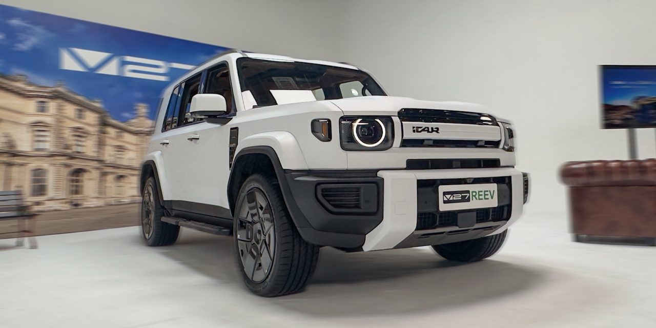iCAR V27 REEV: SUV Range Extender Off-Road Buka Pemesanan