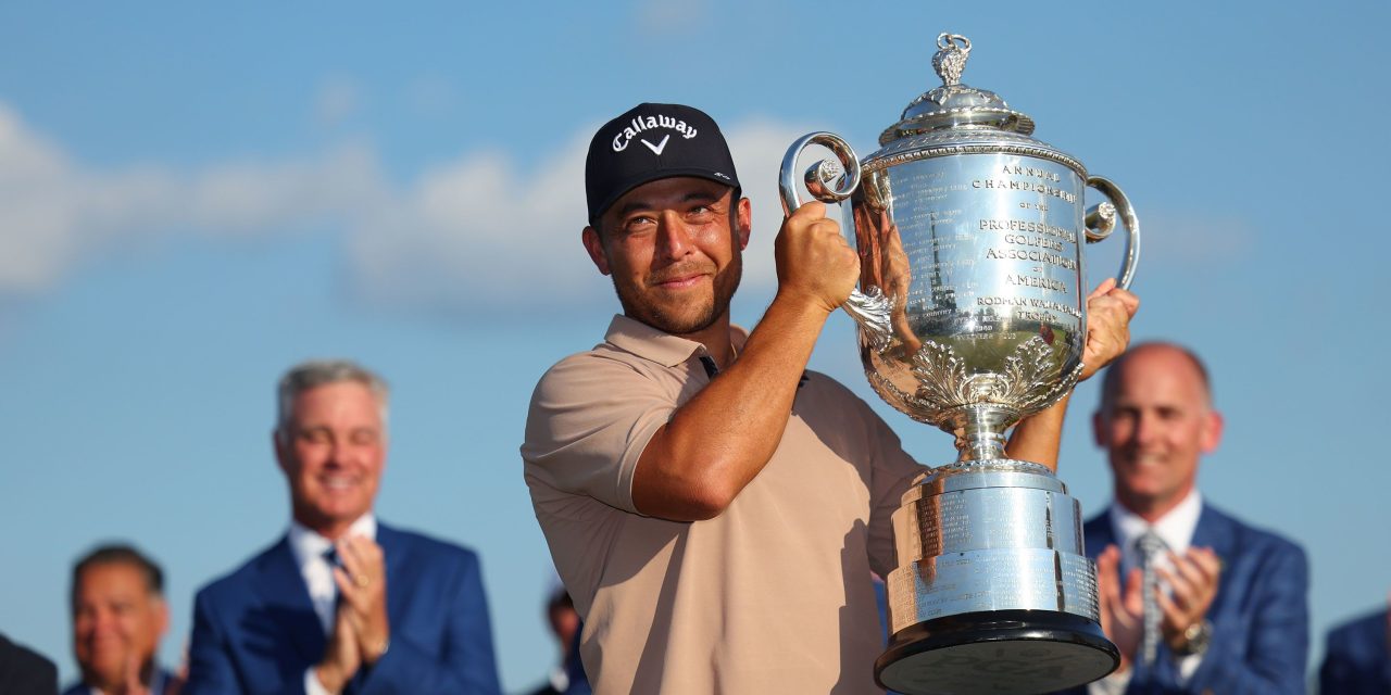 Xander Schauffele Tampil Gemilang Juarai PGA Championship
