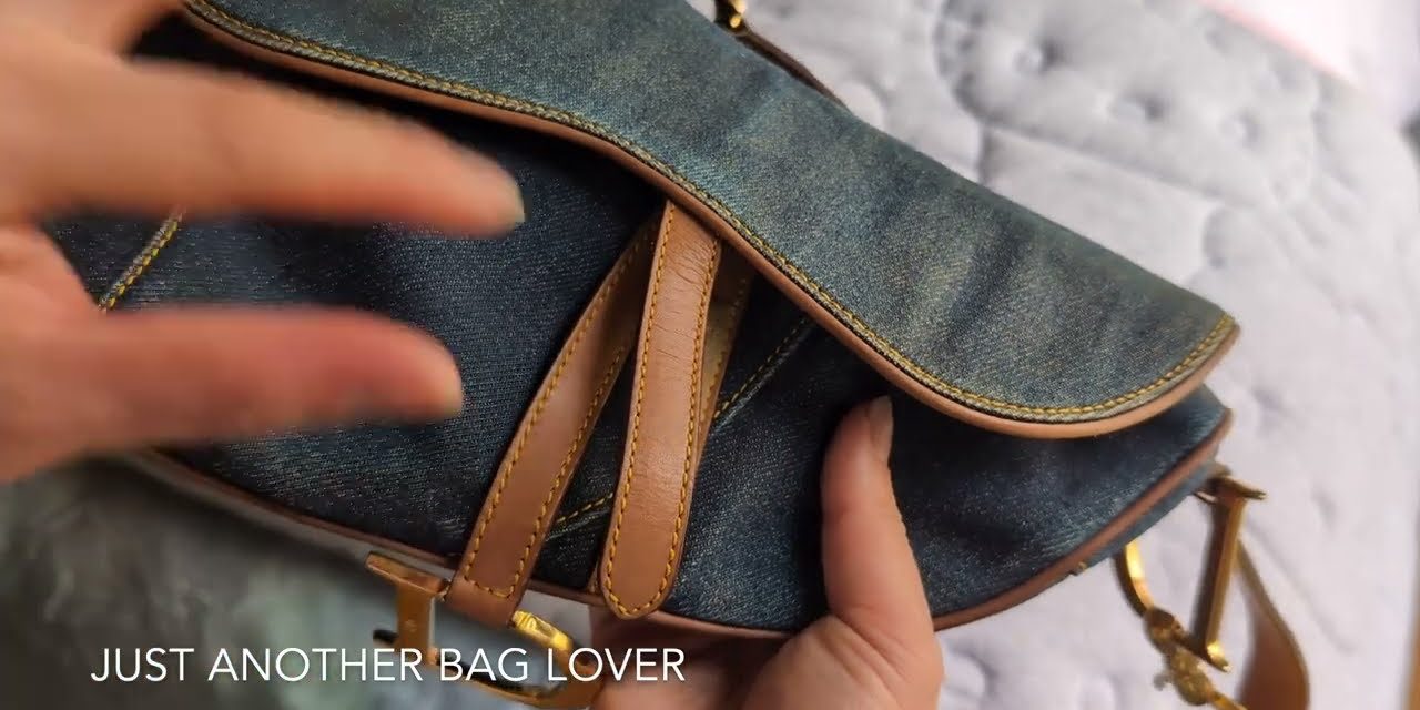 Dior Saddle Bag Versi Denim Vintage Jadi Must-Have Item