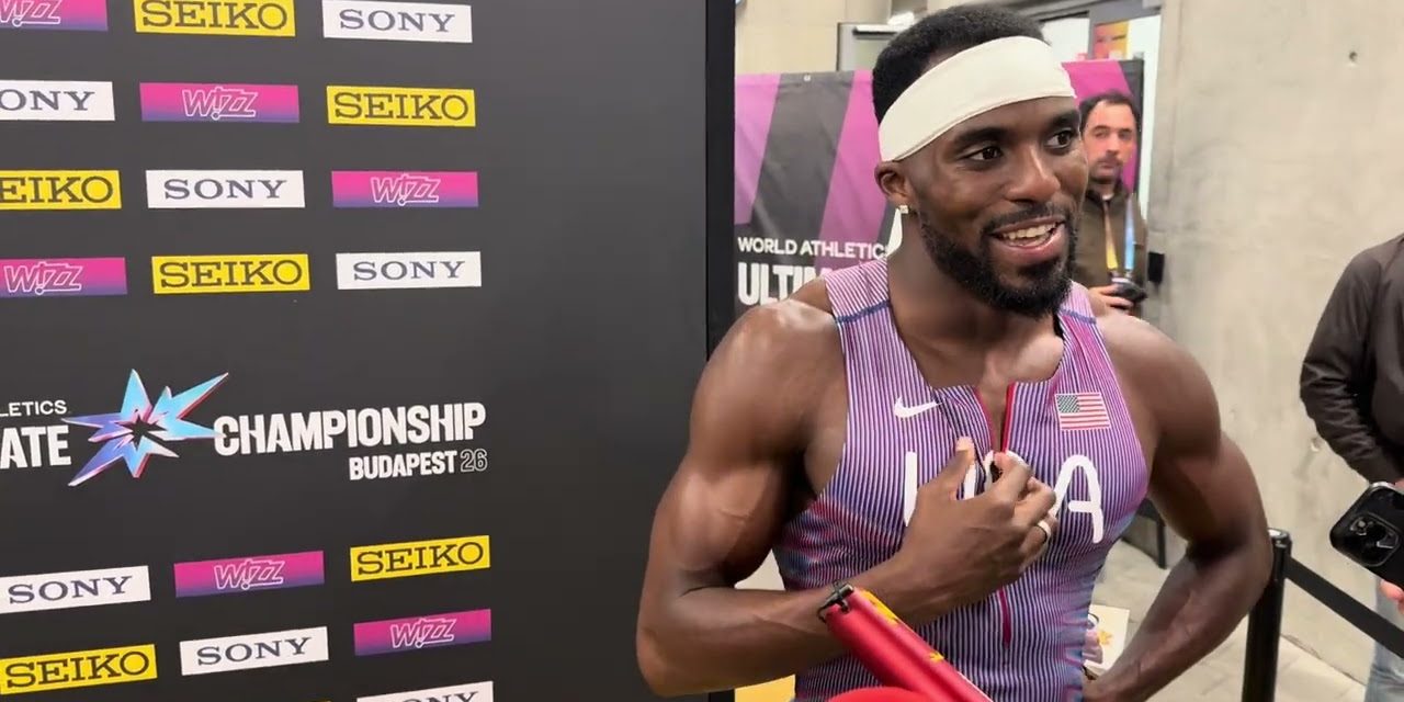 Kenny Bednarek Tumbangkan Oblique Seville Di 100 Meter