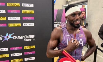 Kenny Bednarek Tumbangkan Oblique Seville Di 100 Meter