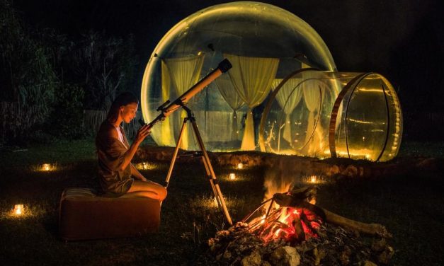 Menginap Di Bubble Tent Gurun Untuk Menikmati Bima Sakti