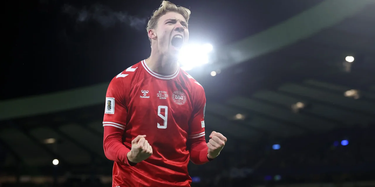 Rasmus Hojlund Jadi Pemimpin Generasi Baru Timnas Denmark