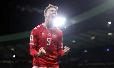 Rasmus Hojlund Jadi Pemimpin Generasi Baru Timnas Denmark